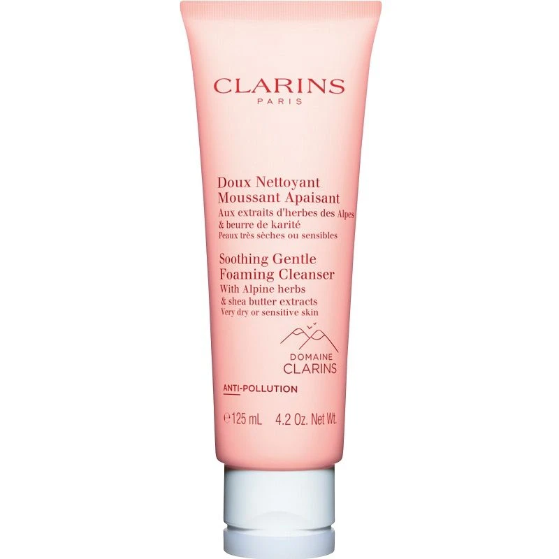 Clarins Soothing Gentle Foaming Cleanser Dry/Sensitive Skin 125ml