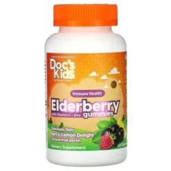 Doctor's Best Children's Elderberry Berry Lemon Delight Gummies 60
