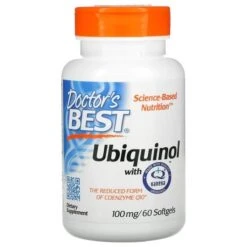 Doctor's Best Ubiquinol With Kaneka QH 100mg Softgels 60