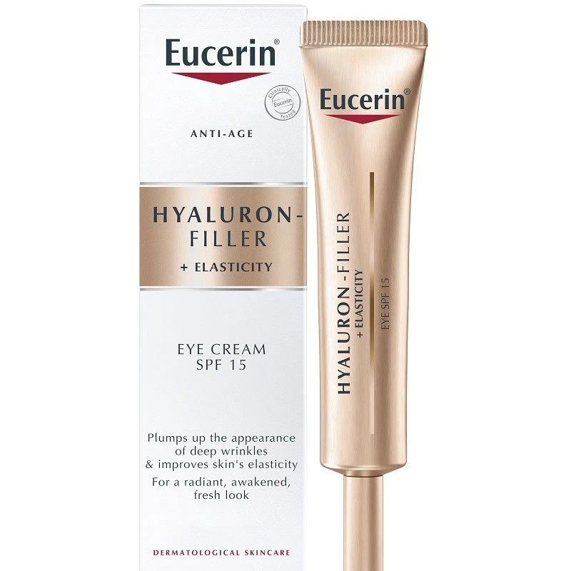 Eucerin Hyaluron-Filler + Elasticity Eye Cream SPF15 15ml - Image 2