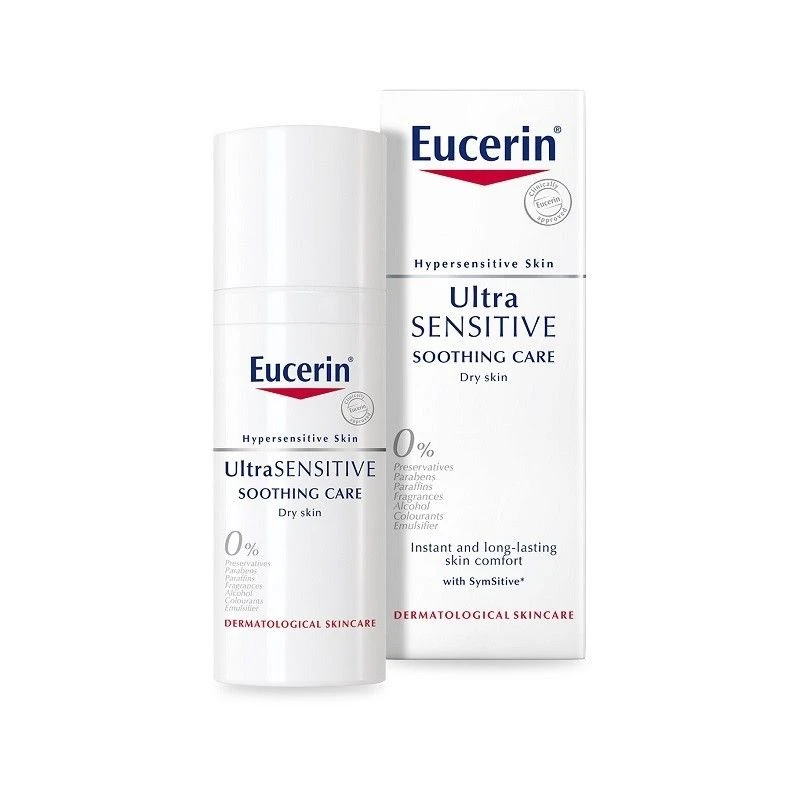 Eucerin Ultra Sensitive Soothing Care Cream Dry Skin 50ml