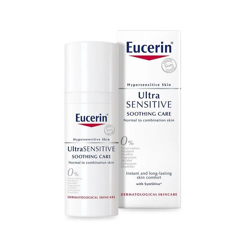 Eucerin Ultra Sensitive Soothing Care Cream Normal/Combination 50ml