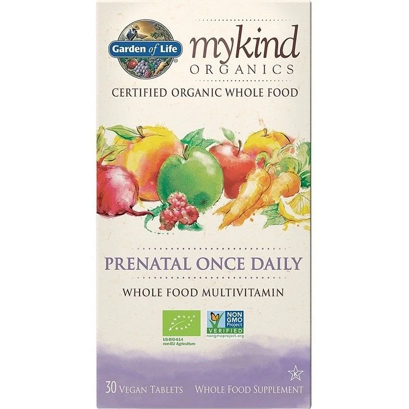 Garden Of Life Mykind Organics Prenatal Once Daily Caps 30