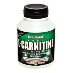 HealthAid L-Carnitine 550mg Tablets 30