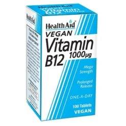 Health Aid Vitamin B12 1000ug Prolonged Release Tablets 100