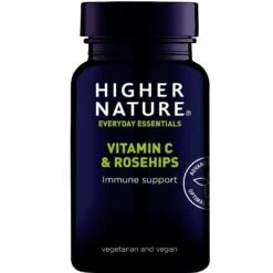 Higher Nature Vitamin C & Rosehips Vegan Tabs 180