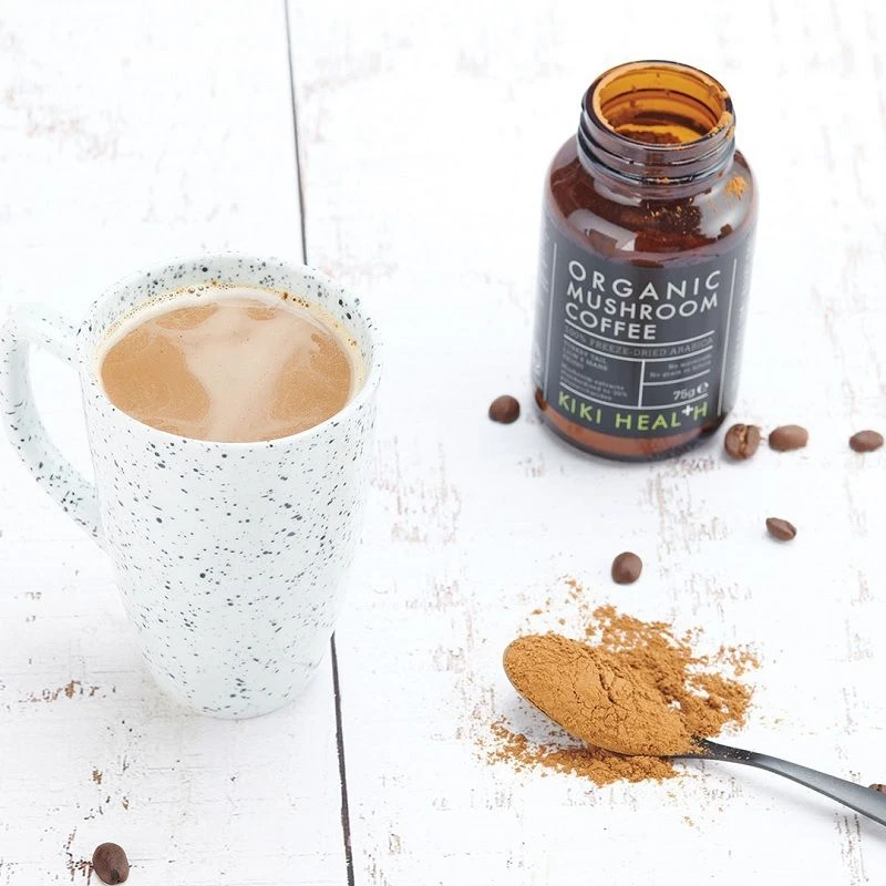 KIKI Health Mushroom Extract Coffee Powder 75g - Image 3