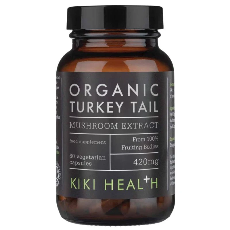 KIKI Health Mushroom Extract Turkey Tail Capsules 60