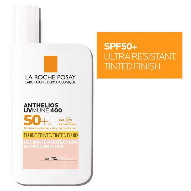 La Roche-Posay Anthelios UVMune 400 Tinted Fluid SPF50 50ml - Image 4