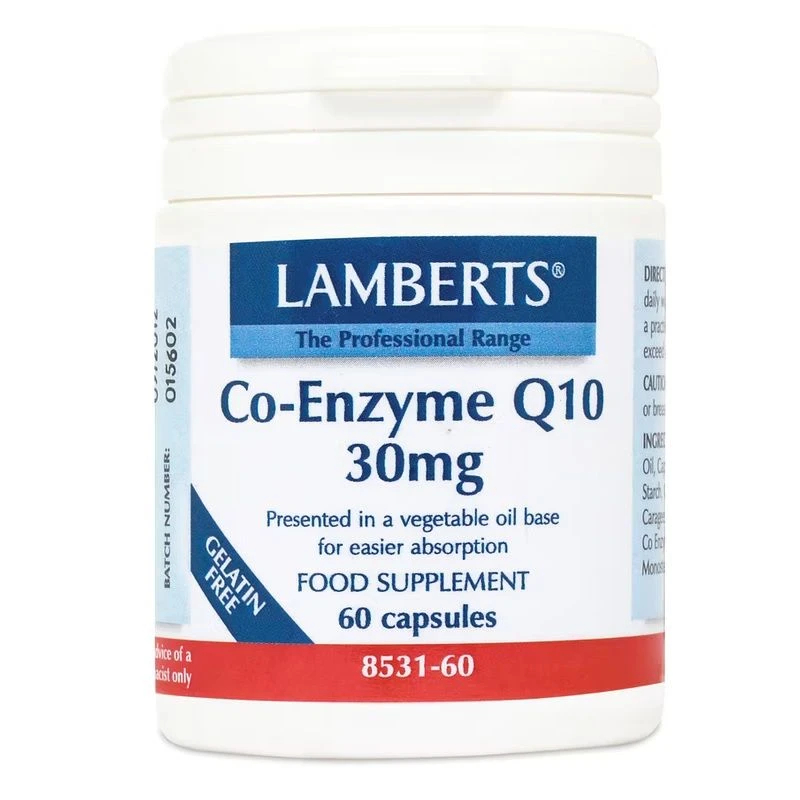 Lamberts Co-Enzyme Q10 30mg Capsules 60 - Image 2