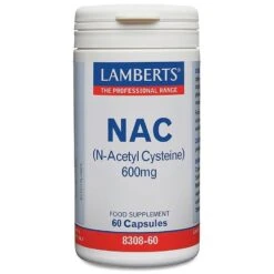 Lamberts N-Acetyl Cysteine (NAC) Caps 60
