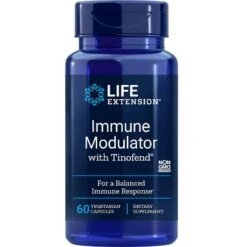 Life Extension Immune Modulator With Tinofend Vegicaps 60