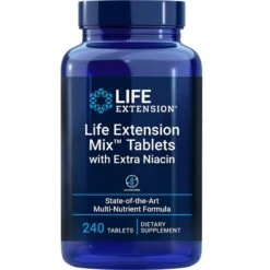 Life Extension Mix Tablets With Extra Niacin Tabs 240
