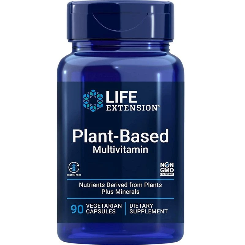 Life Extension Multivitamin Plant-Based 90 Vegicaps