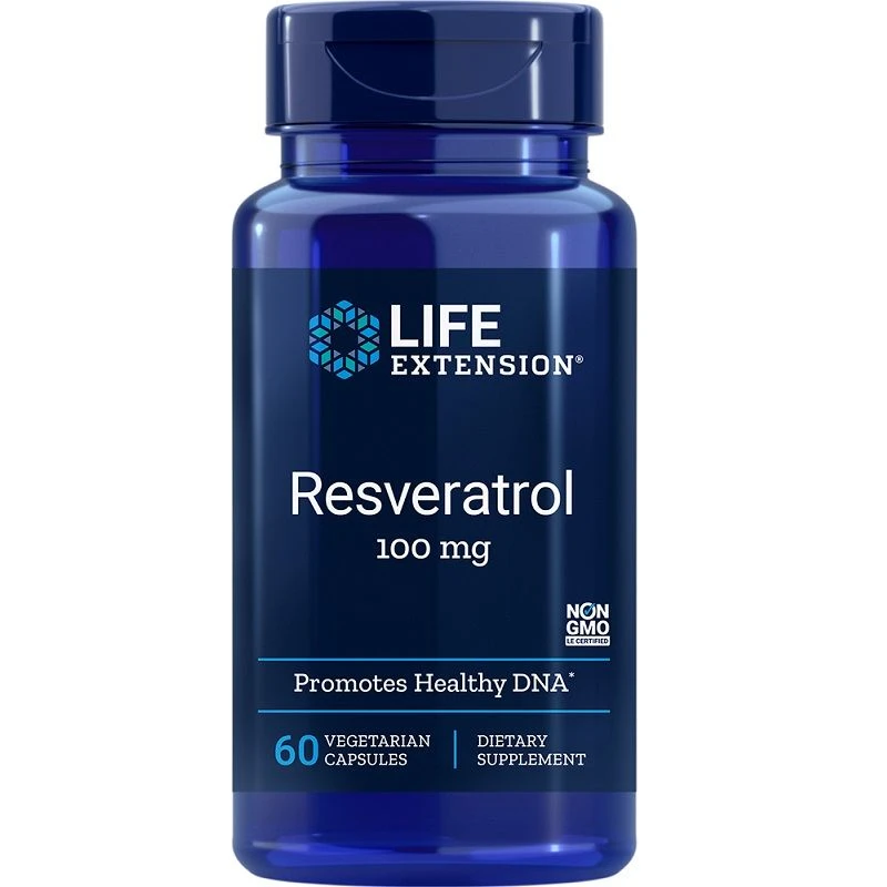 Life Extension Resveratrol 100mg Vegicaps 60