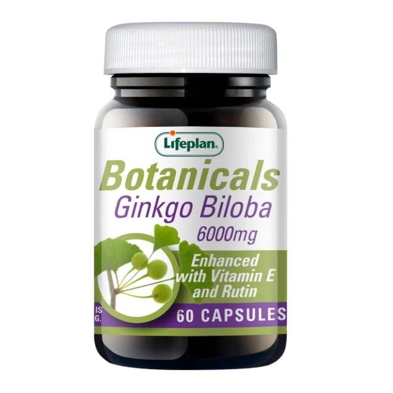 Lifeplan Ginkgo Biloba Extract 6000mg Caps 60