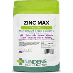 Lindens Zinc Max Tablets 360