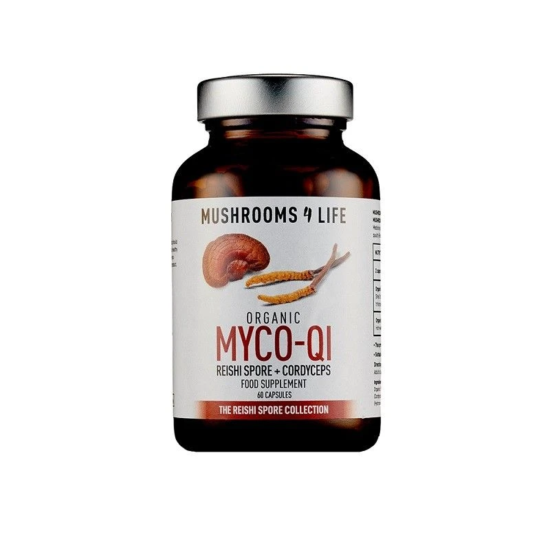 Mushrooms4Life Organic Myco-Qi Caps 60