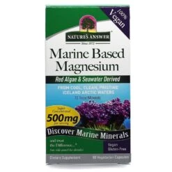 Nature's Answer Marine Based Magnesium 500mg Caps 90