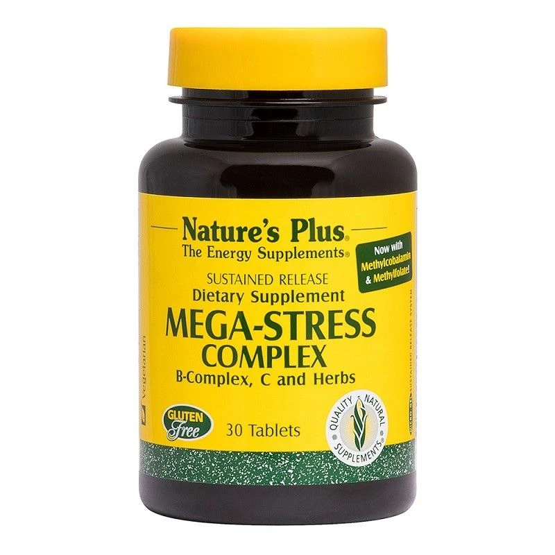 Nature's Plus Mega-Stress Sustained Release Tab 30