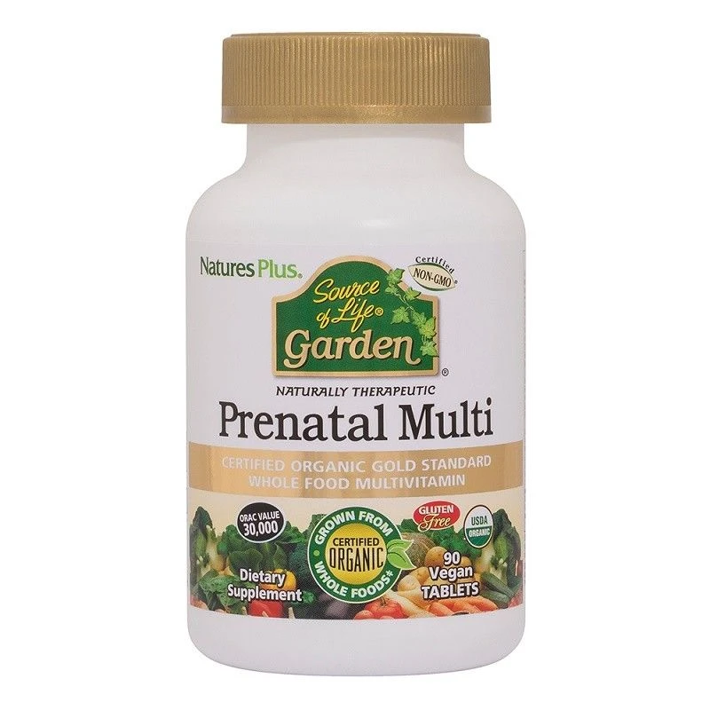 Nature's Plus Source Of Life Garden Organic Prenatal Tabs 90