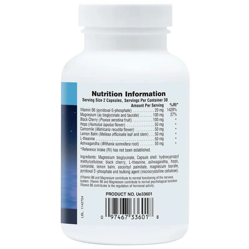Nature's Plus Magnesium Nighttime Caps 60 - Image 2