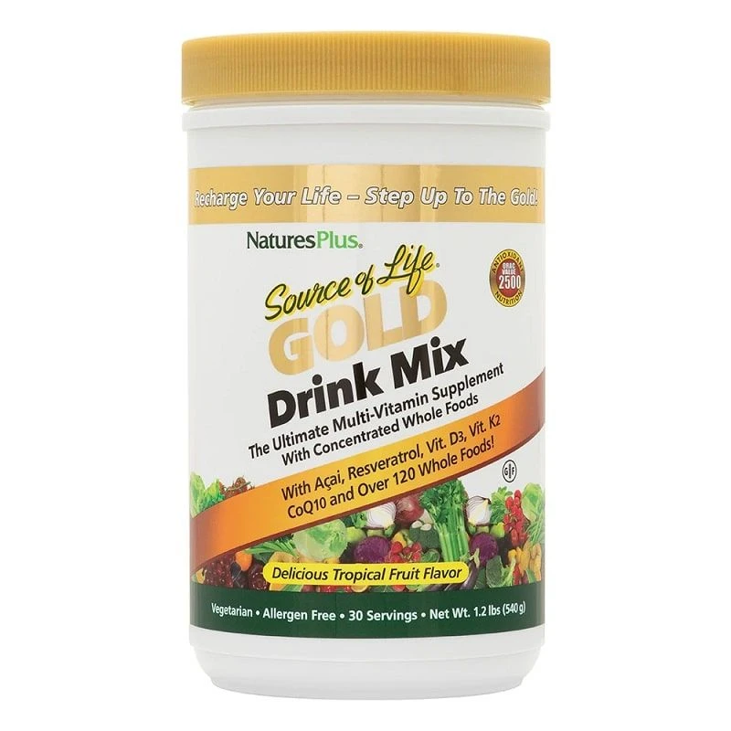 Nature's Plus Source Of Life Gold Drink Mix 540g