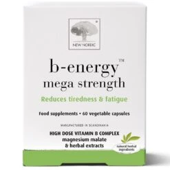 New Nordic B-Energy Mega Strength Capsules 60