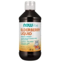 NOW Foods Elderberry Liquid For Kids 237ml