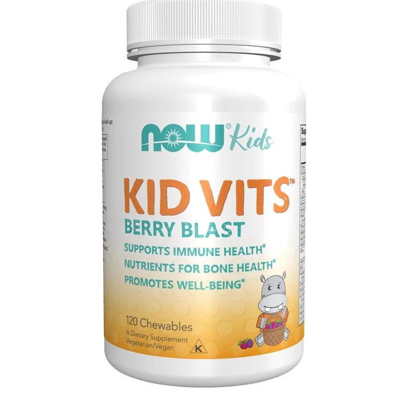 NOW Foods Kid Vits Berry Blast Chewables 120