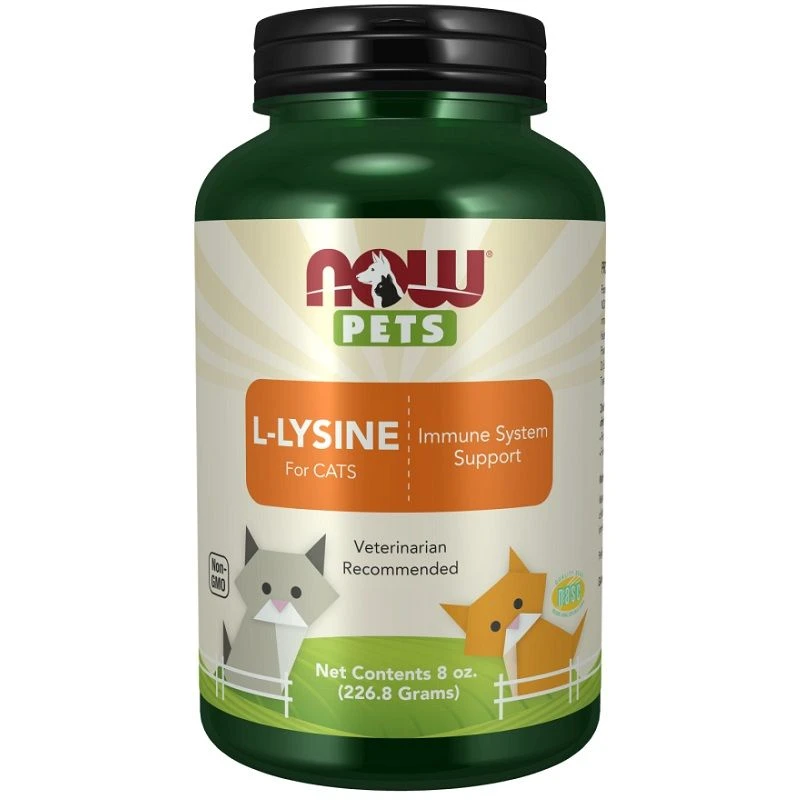 NOW Foods Pets L-Lysine For Cats 226g