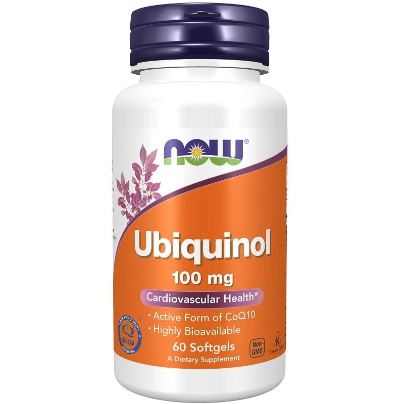 NOW Foods Ubiquinol 100mg Softgels 60