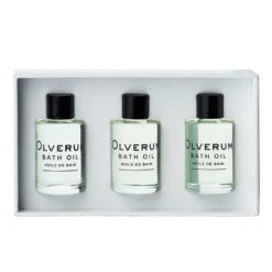 Olverum Bath Oil Travel Set 3 X 15ml