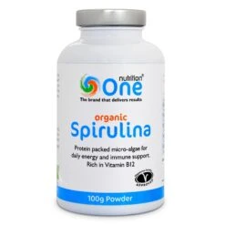 One Nutrition Organic Spirulina Powder 100g