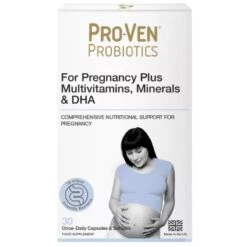 ProVen Probiotics Lactobacillus & Bifidus For Pregnancy+Multivitamins & DHA 30