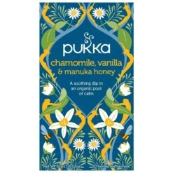 Pukka Herbs Pukka Chamomile, Vanilla & Manuka Honey Tea Bags 80