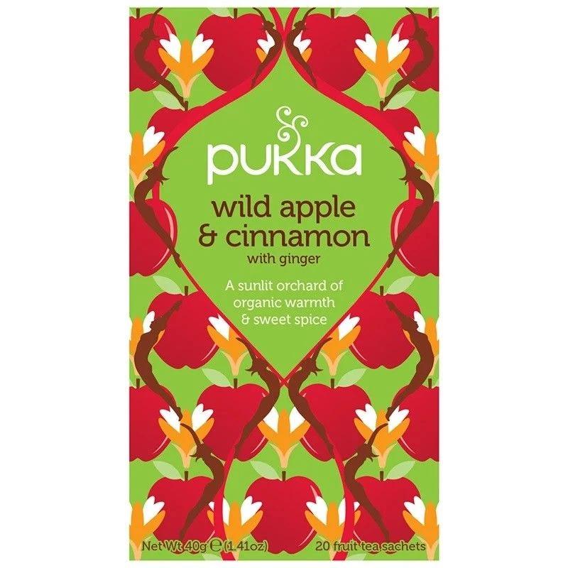 Pukka Herbs Pukka Wild Apple & Cinnamon Tea Bags 80
