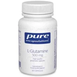 Pure Encapsulations L-Glutamine 500mg Capsules 90