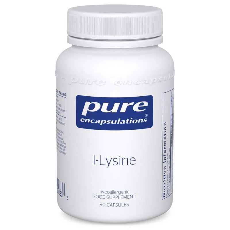 Pure Encapsulations L-Lysine Capsules 90