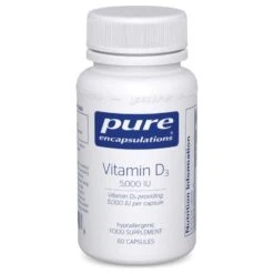 Pure Encapsulations Vitamin D3 5000iu Capsules 60