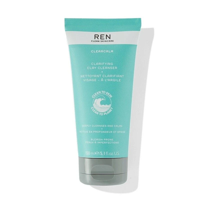 REN Clearcalm 3 Clarifying Clay Cleanser 150ml - Image 2