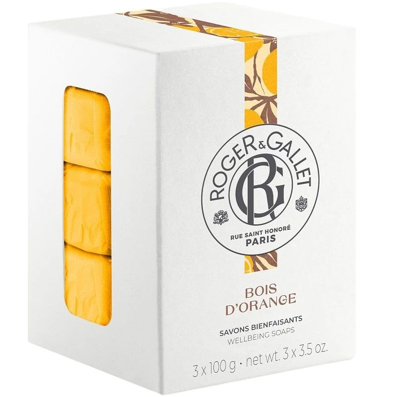 Roger & Gallet Bois D'Orange Soap 3 X 100g