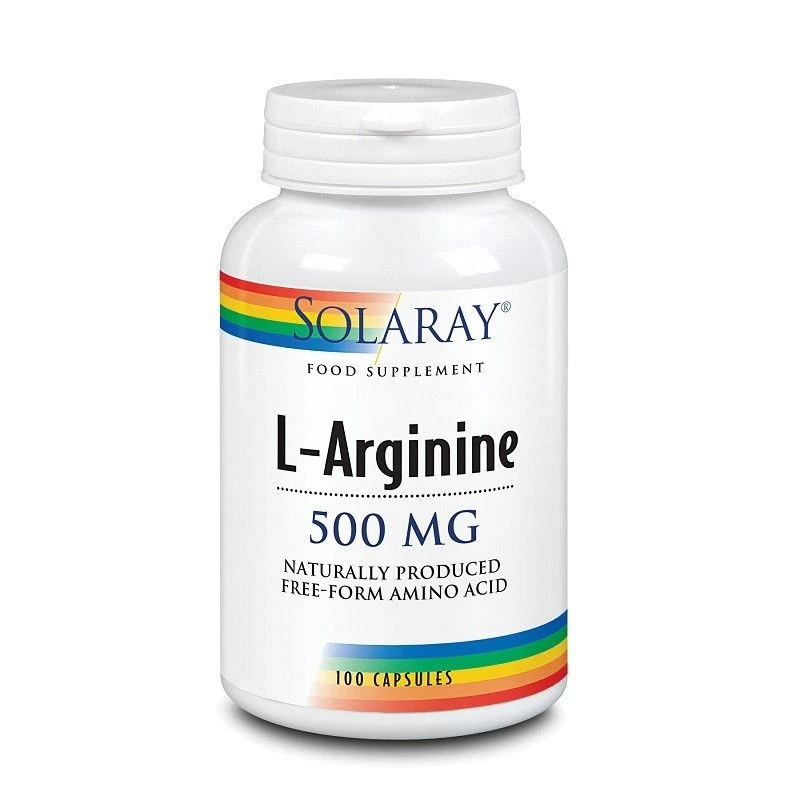Solaray L-Arginine 500mg Capsules 100