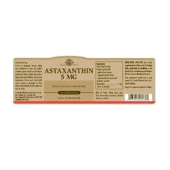 Solgar Astaxanthin 5mg Softgels 30