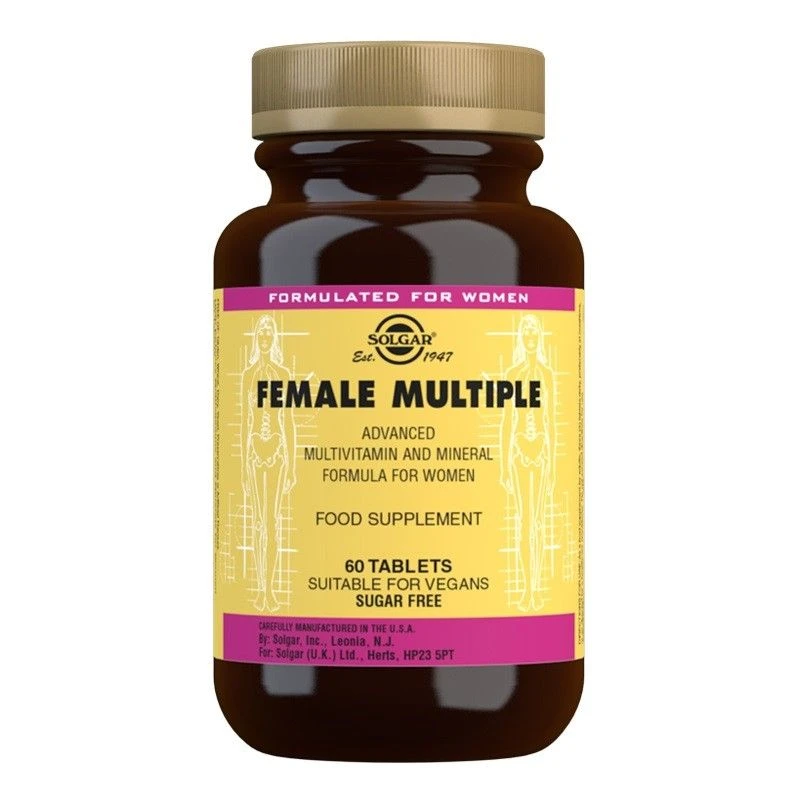 Solgar Women's Multivitamin: Female Multiple 60 Tablets