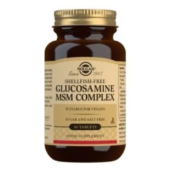 Solgar Glucosamine MSM Complex (Shellfish-Free) Tablets 60