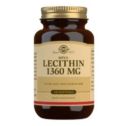 Solgar Soya Lecithin 1360mg Softgels 100