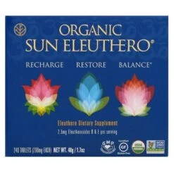 Sun Chlorella Sun Eleuthero 200mg Tabs 240