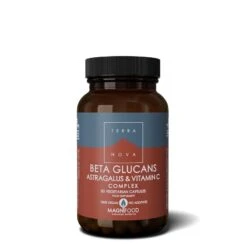 Terranova Beta Glucans, Astragalus & Vitamin C Complex Caps 50