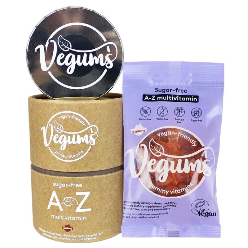 Vegums Sugar-Free A-Z Multivitamin Gummies 60 - Image 2